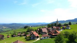 Dörfliche Idylle im Mansfelder Land